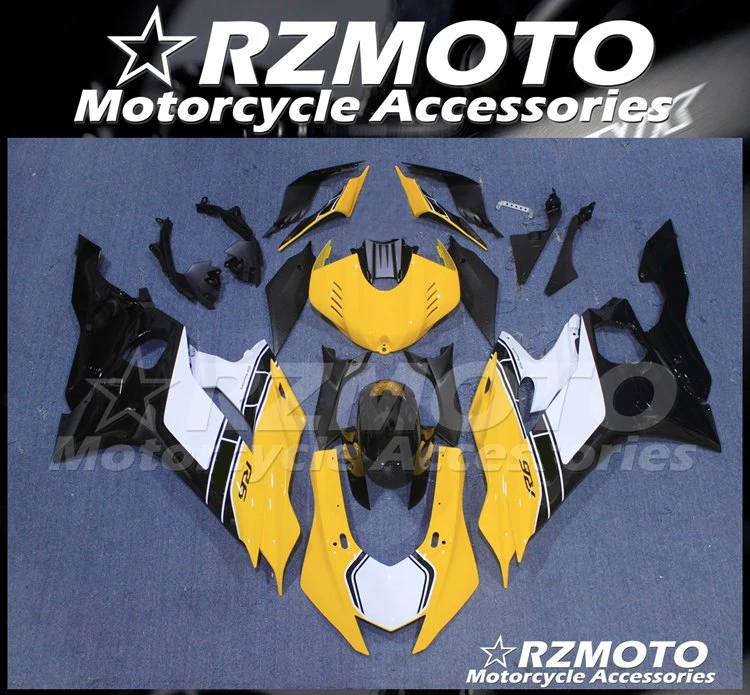 

Новинка из АБС-пластика для мотоцикла обтекатель наборы пригодный для YAMAHA YZF 600 R6 2017 2018 2019 2020 YZF-R6 Кузов Набор изготовленный на заказ желтый
