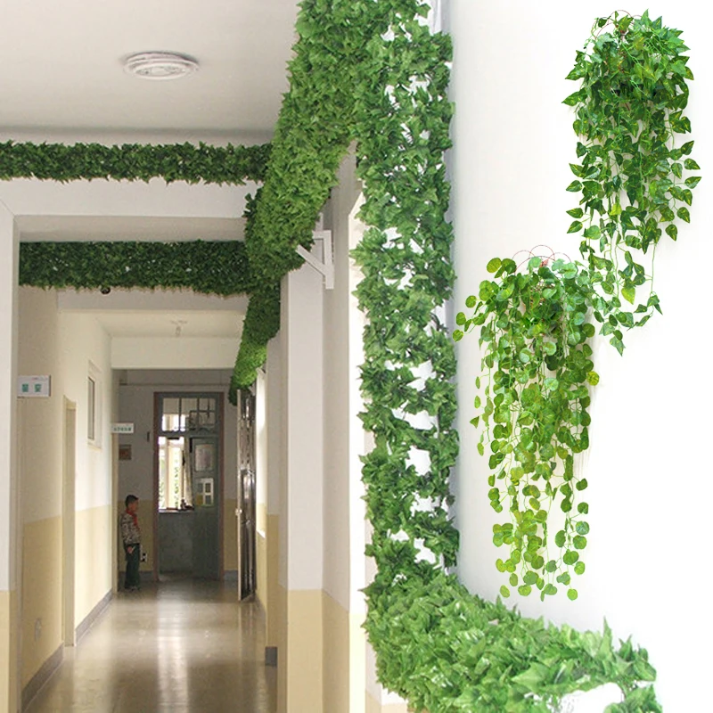 Бостонский плюща лоза струны моделирования Декор вечерние искусственные