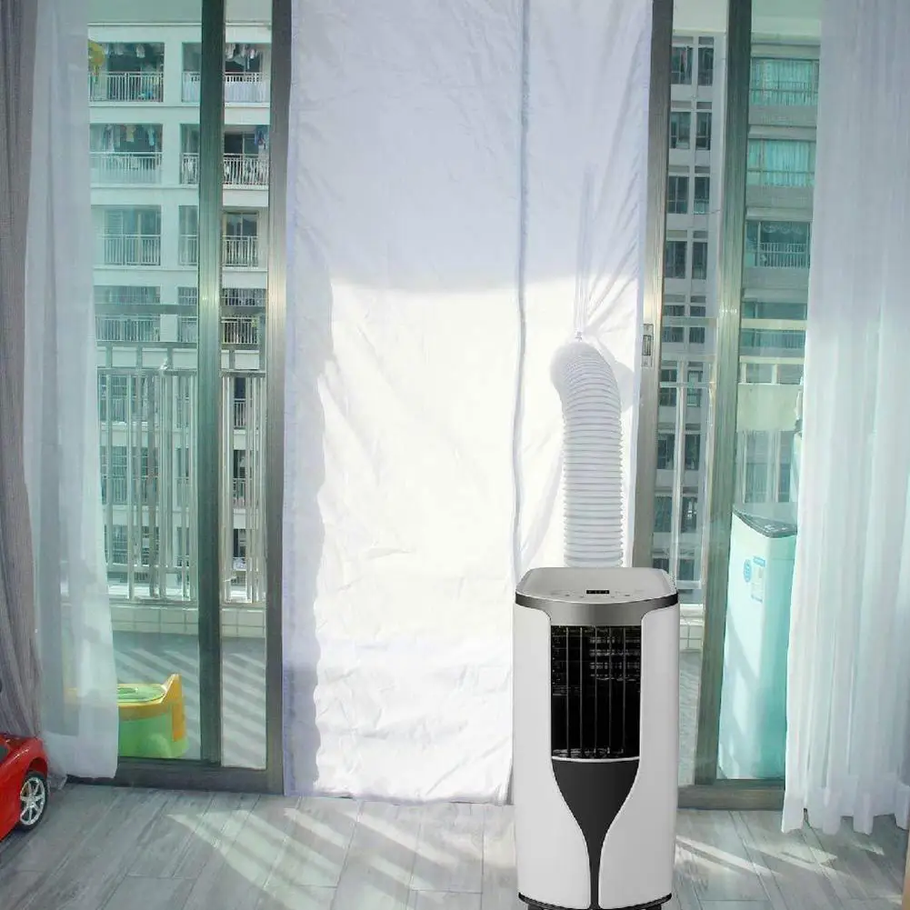

2021 Hot Sal Air Conditioning Soft Cloth Window Sealing Plate Air Seal Conditioner Fabric Hot Mobile Air Window Kit Cloth L B4C5