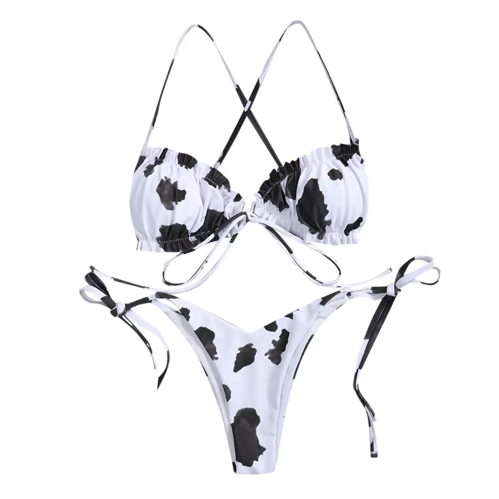 

Bikini 2021 Summer Floral Bikini Set Bathing Suit Women Swimsuit