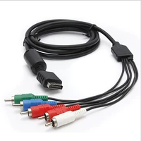 1080p 5rca yprpb audio video av cable component cord line for sony playstation 2 3 ps2 ps3 console system to monitor hdtv wire