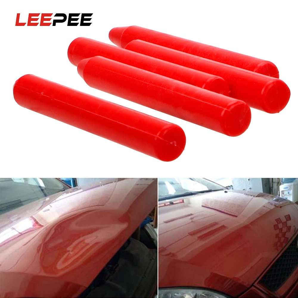 5 Pcs/set Tapping Pen Car Body Repair Tool Plastic Paint Dent Bump Pits Flattening |