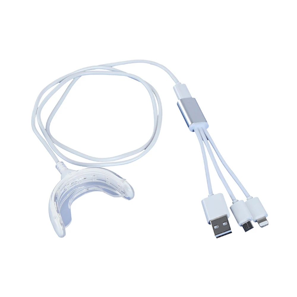 Портативное умное устройство для отбеливания зубов с 3 Usb-портами зарядка