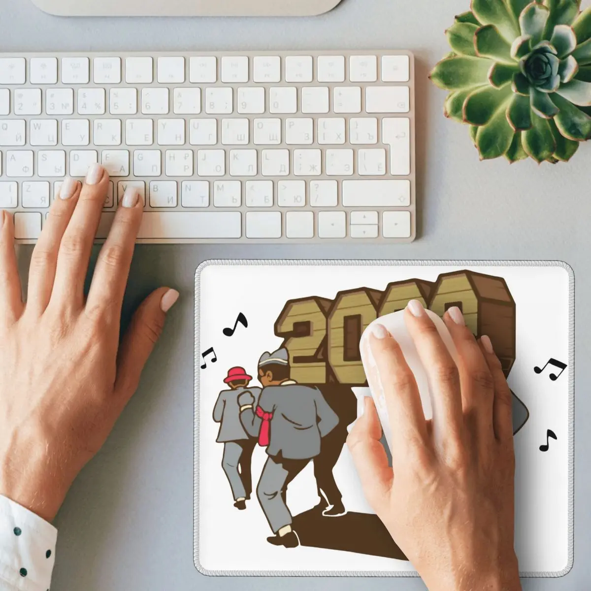 

Coffin Dance Mouse Pad Funny Funeral Dance With Casket Pallbearers Waterproof Soft Mat Natural Rubber PC Table Decoration Cover