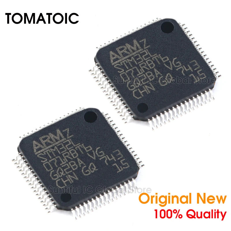 1 шт. STM32L071RBT6 LQFP64 STM32L071RB STM32L071 LQFP-64 32-битный микроконтроллер 128Kb Flash | Электроника