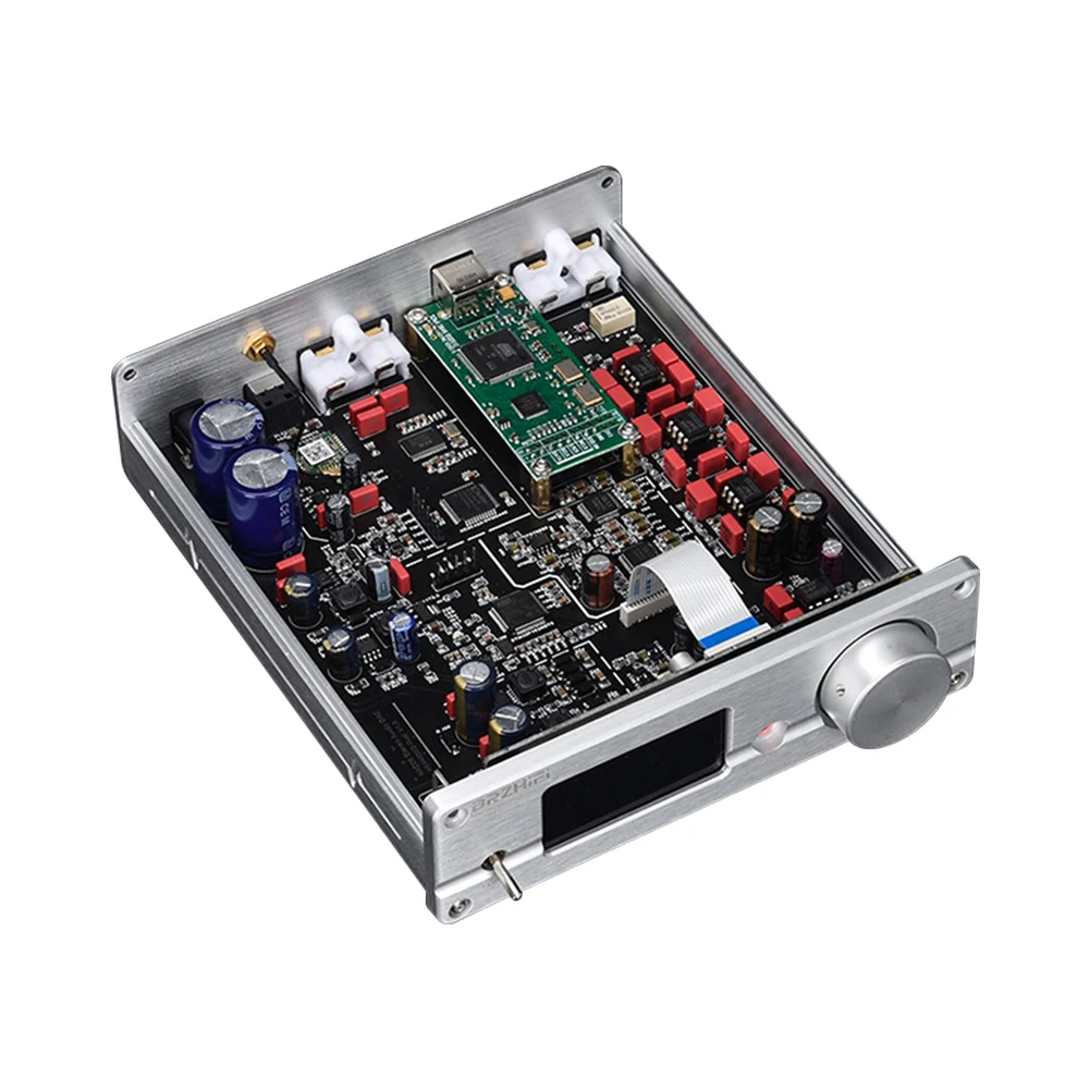 BRZHIFI NXC06 двойной аудио декодер AK4493 Bluetooth 5 0 AK4113 адаптер TPA6120 усилитель для