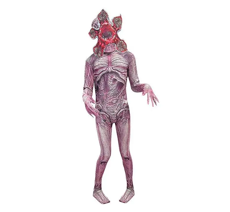 Хэллоуин Demogorgon Косплей Костюм ужас каннибал цветок Боди для детей| |