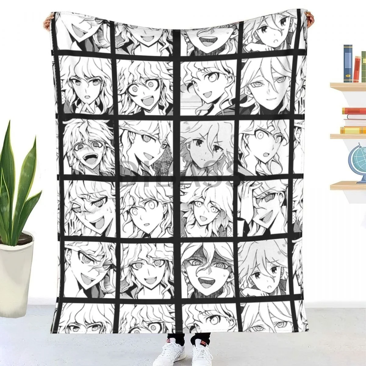 

Nagito Manga Collection Comforter 3D Printed Flannel Throw Blanket