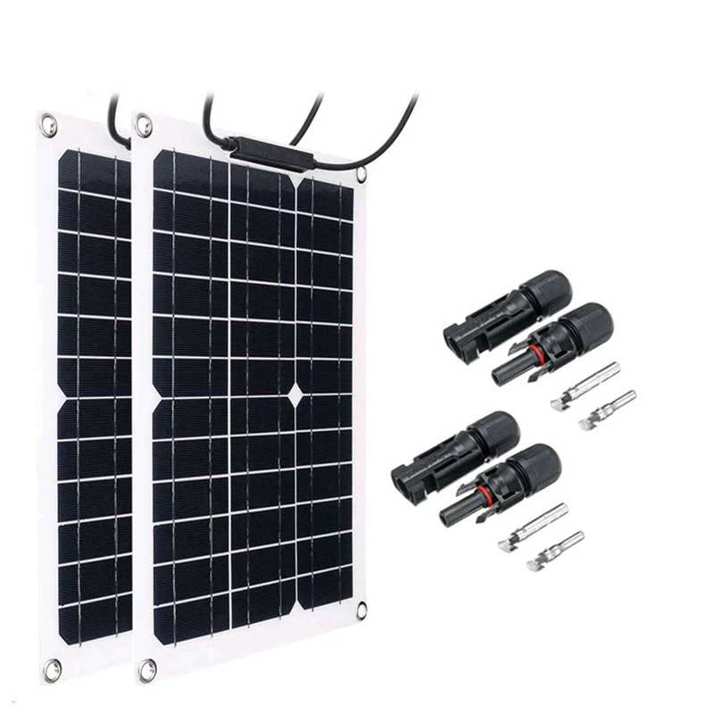 Beli Panel Surya 600W Sel Surya 18V Untuk Baterai Kapal Pesiar Mobil Suplai Baterai Luar Ruangan, Panel Surya