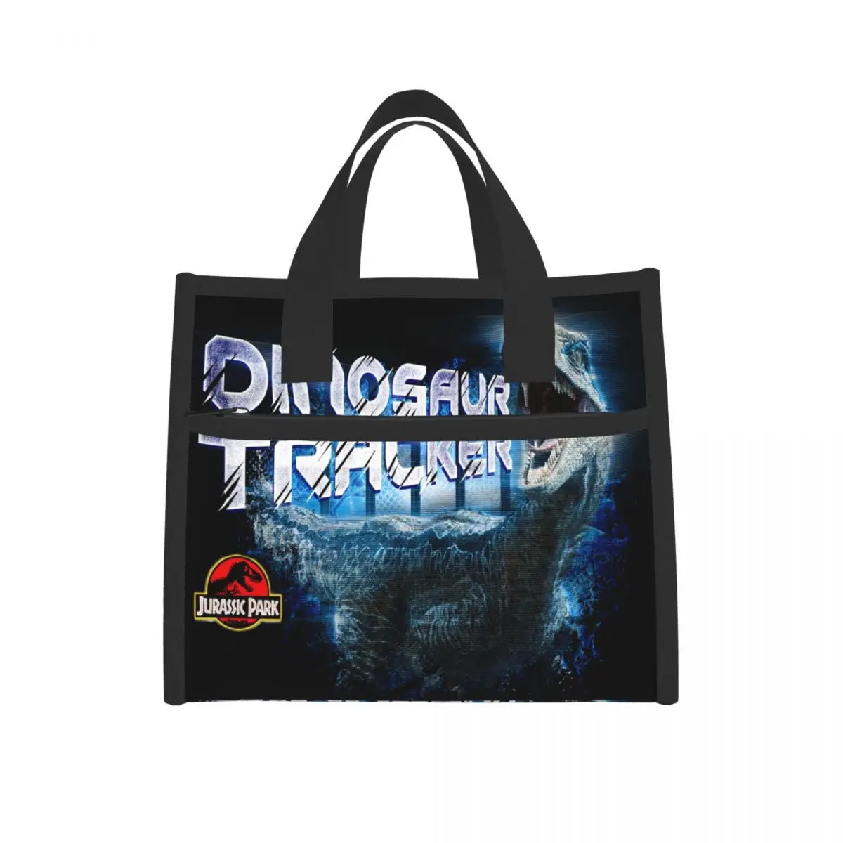 

Jurassic Park Lunch Bag Keep Warm Shopping Bag Large Capacity Unisex