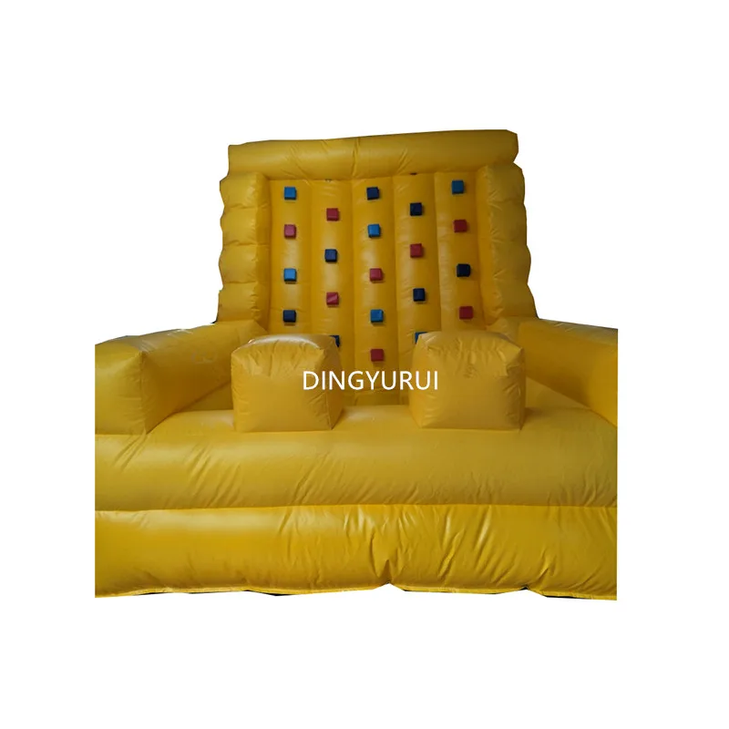 

Inflatable Rock-Climbing Wall Inflatable Jumping Bounce Slide Combo For Kids Outdoor Play Amusement Park Commercial