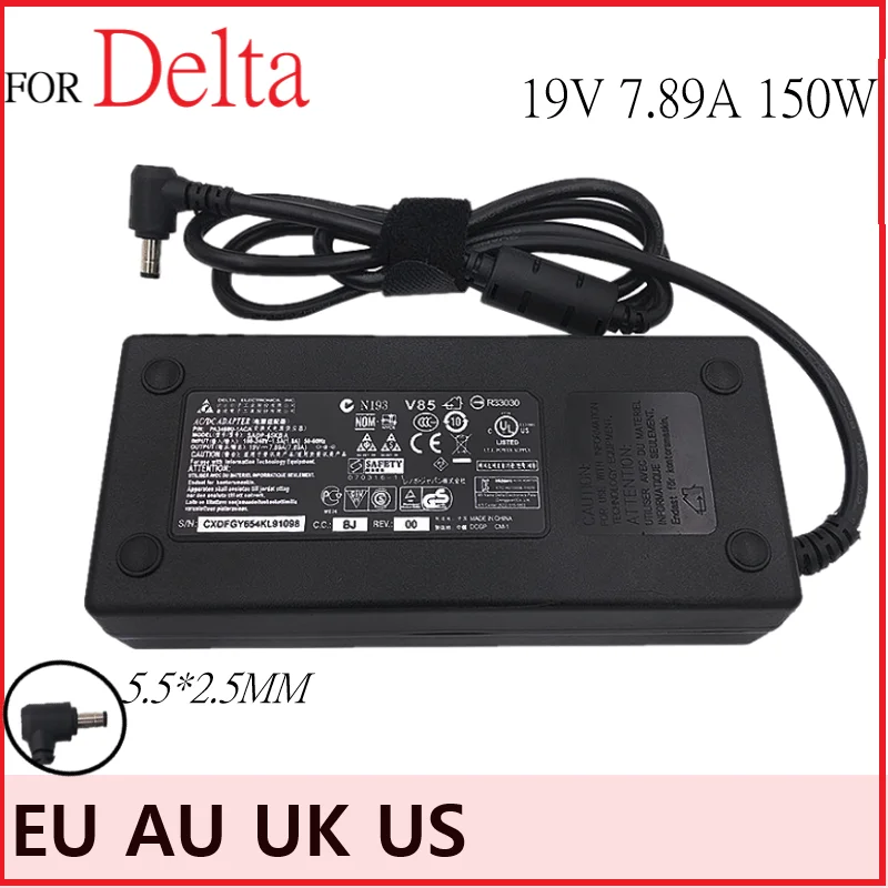 

Новый зарядный кабель для ноутбука forDelta Ares K660E-I7 D8 K670D-G4D1, 19 в, 5,5 А, адаптер питания 2,5 х 150 мм, Вт