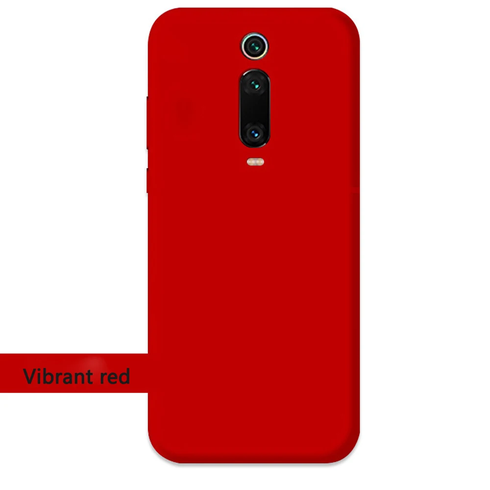 100 шт. мягкий жидкий силиконовый чехол для телефона xiaomi 8 9 9SE 6X MIX 2S/MIX 3 Redmi 7/7A Note7/Note7