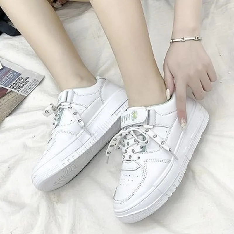

2021 Woman Relax Casual Lace-Up Female Sneaker Zapatillas Mujer Shoes for Women Sneakers Breathable Outdoor Womens Walking