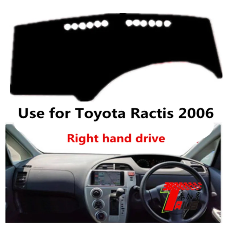 

Taijs Right Hand Drive Good Polyester Material UV Protection Car Dashboard Cover Mat for Toyota Ractis 2004 2005 2006 2007 2008