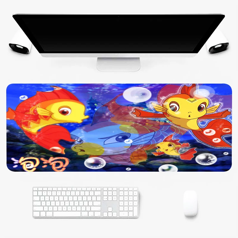 Little Small Carp Custom Mouse Pad Large Mouse Pad Mouse Carpet Comput Mous Pad Mouse Gamer Mouse Pad Company Xxl Mouse Pad