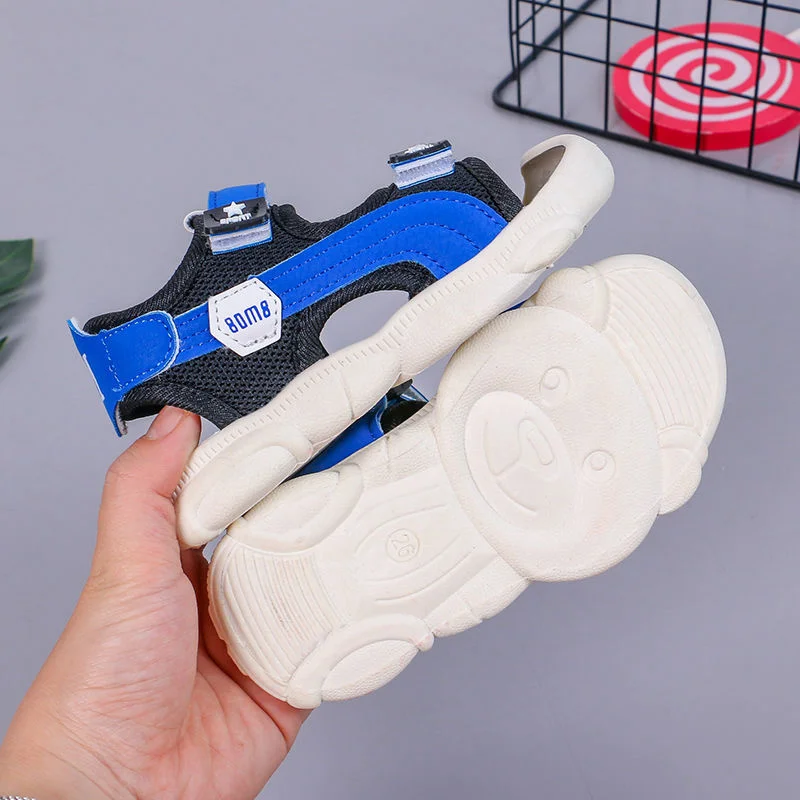 

Unisex Sandals Footwear Kids shoes For Children's Boy's leather shoes School Students Performing performance Black Boys Flats