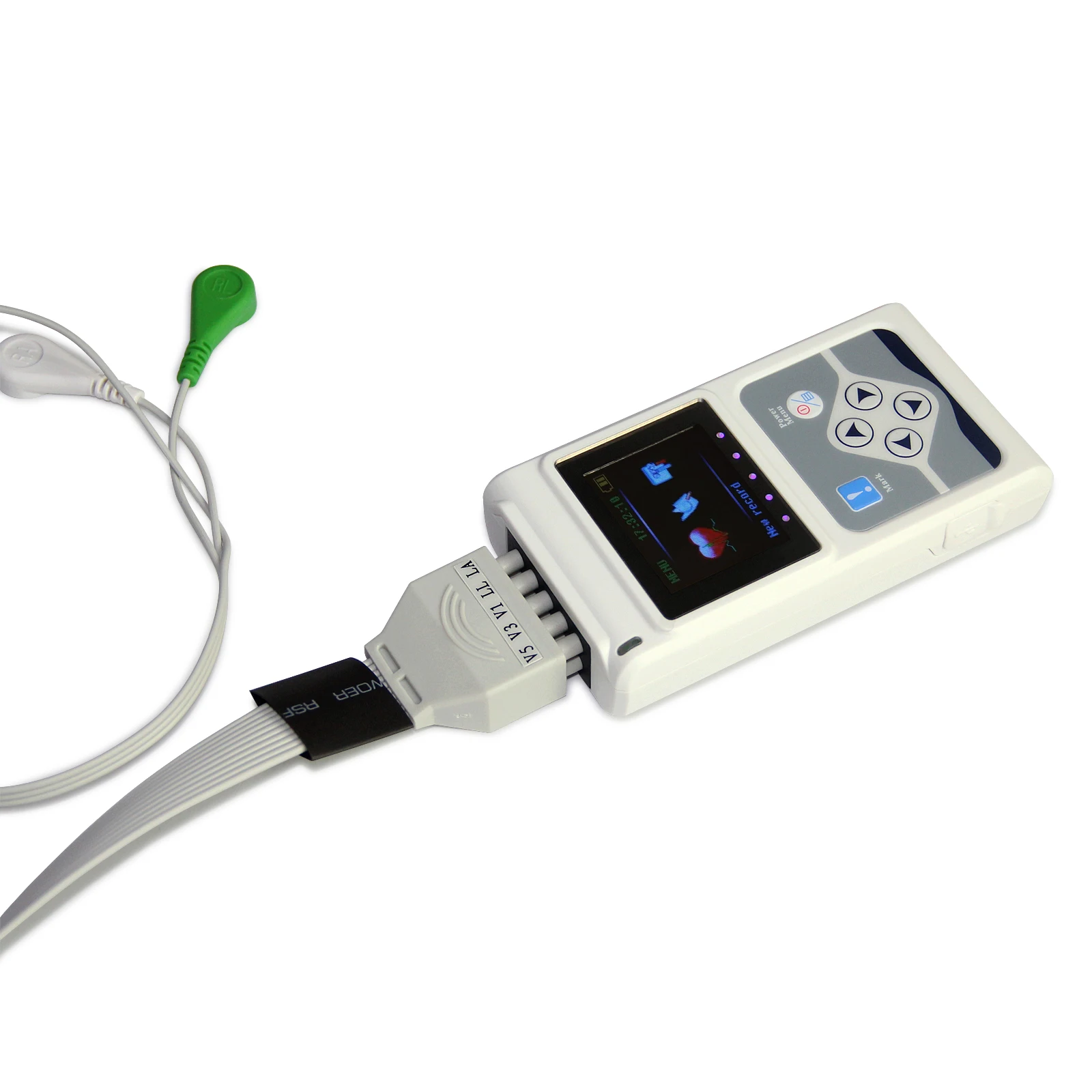 Совершенно новый CONTEC 12 канальный Contec TLC5000 ручной динамический экг/экг Holter система