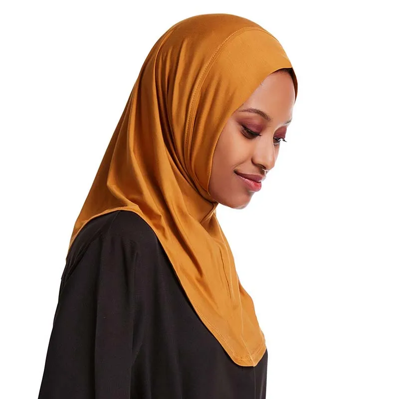 Регулируемая мусульманская Мода Hijabs 2020 летняя тюрбан для женщин кепка одежда