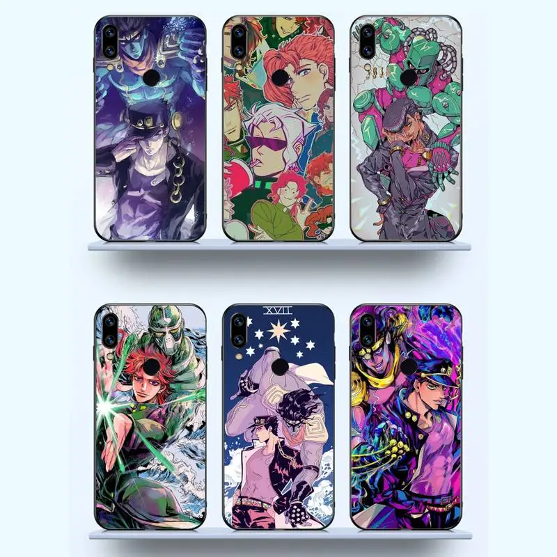 

JOJO BIZARR ADVENTUR Japan anime Phone Case For Xiaomi Redmi note 7 8 9 11 t s 10 A pro lite funda shell coque cover