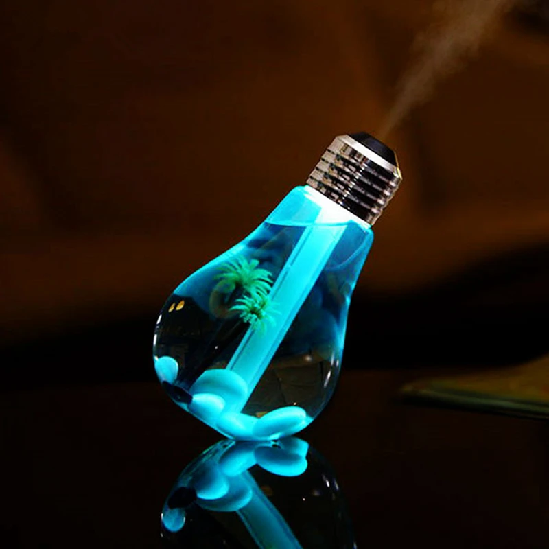 Увлажнитель воздуха ультразвуковой светодиодный Ной лампой 400 мл|Увлажнители