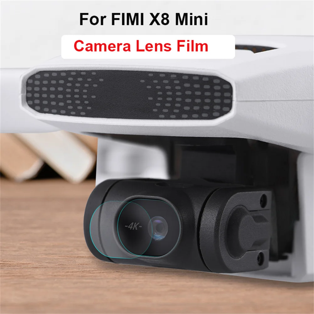 

Camera Lens Protector Film for FIMI X8 Mini Drone Anti-Scratch HD Tempered Glass Lens Film Guard Accessories