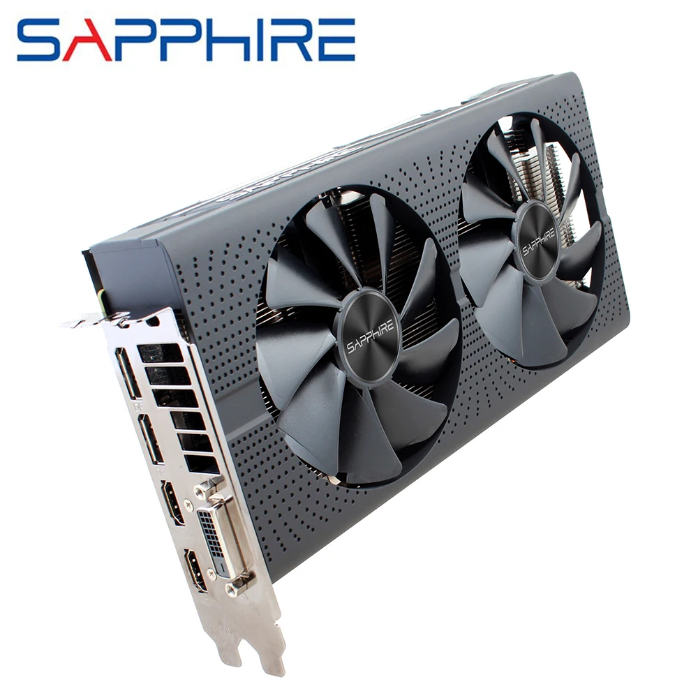 SAPPHIRE AMD Radeon RX570 8GB Graphics Cards Gaming PC Used Card Video GDDR5 256bit PCI Express 3.0 Desktop For Gamer | Компьютеры и