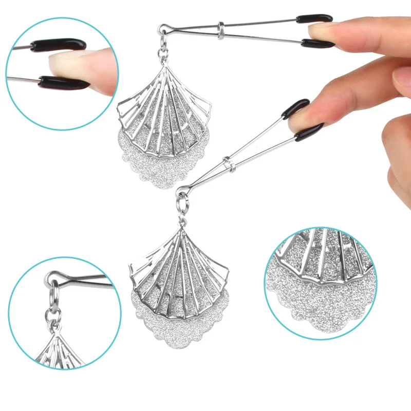 1 пара Нержавеющая сталь зажим для сосков Секс игрушки ниппель зажимы взрослых