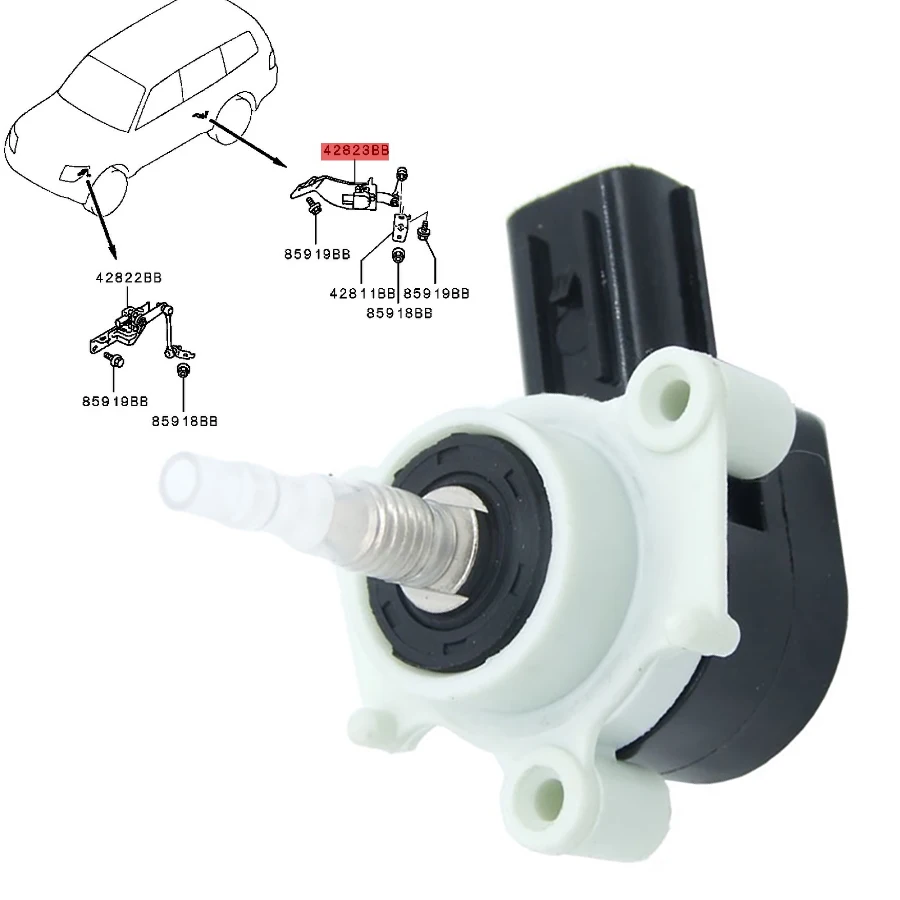 Wooeight Car Headlight Level Sensor Body Height Sensor For Suzuki Vitara Grand Vitara Mitsubishi Pajero 8651A065 Accessories Wooeight Car Headlight Level Sensor Body Height Sensor For Suzuki Vitara Grand Vitara Mitsubishi Pajero 8651A065 Accessories