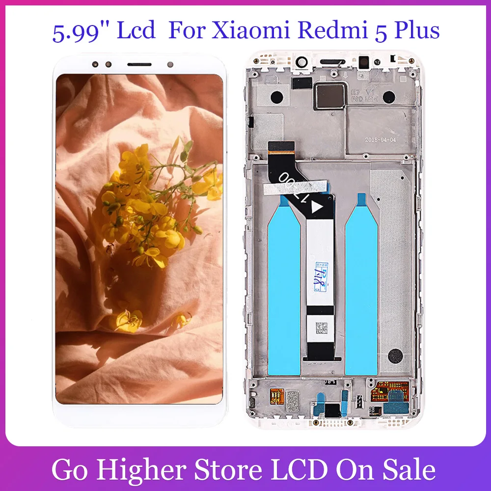 ЖК дисплей 5 99 ''для Xiaomi Redmi Plus сенсорный экран 2160x1080 в сборе Запасная