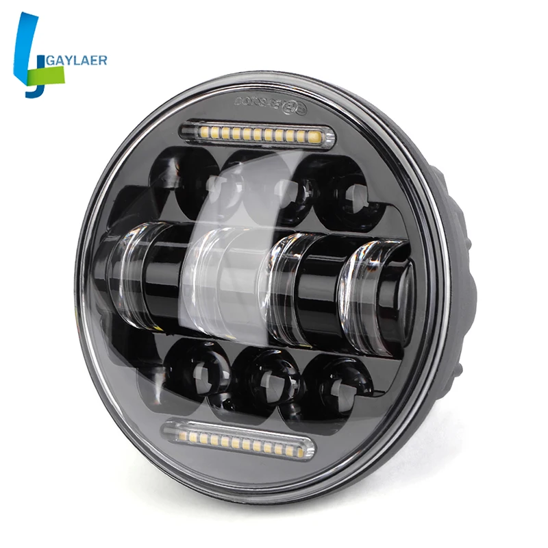 

JAER 5,75 "мотоцикл светодиодный фонарь 66 Вт Hi & низкая фара лампа DRL с Emark для Harley Dyna Sportster Triumph индийский