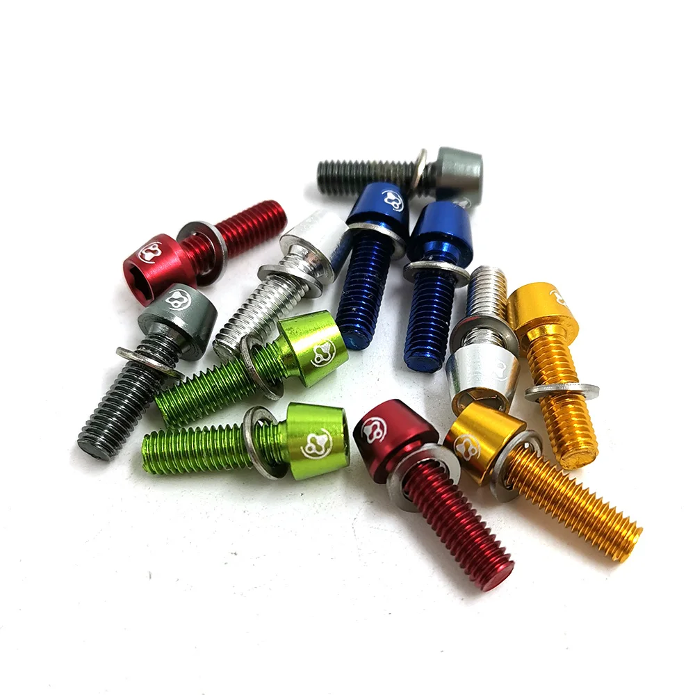 Винты для горного велосипеда из алюминиевого сплава m2 8 17 мм|bicycle screw|bottle holder for