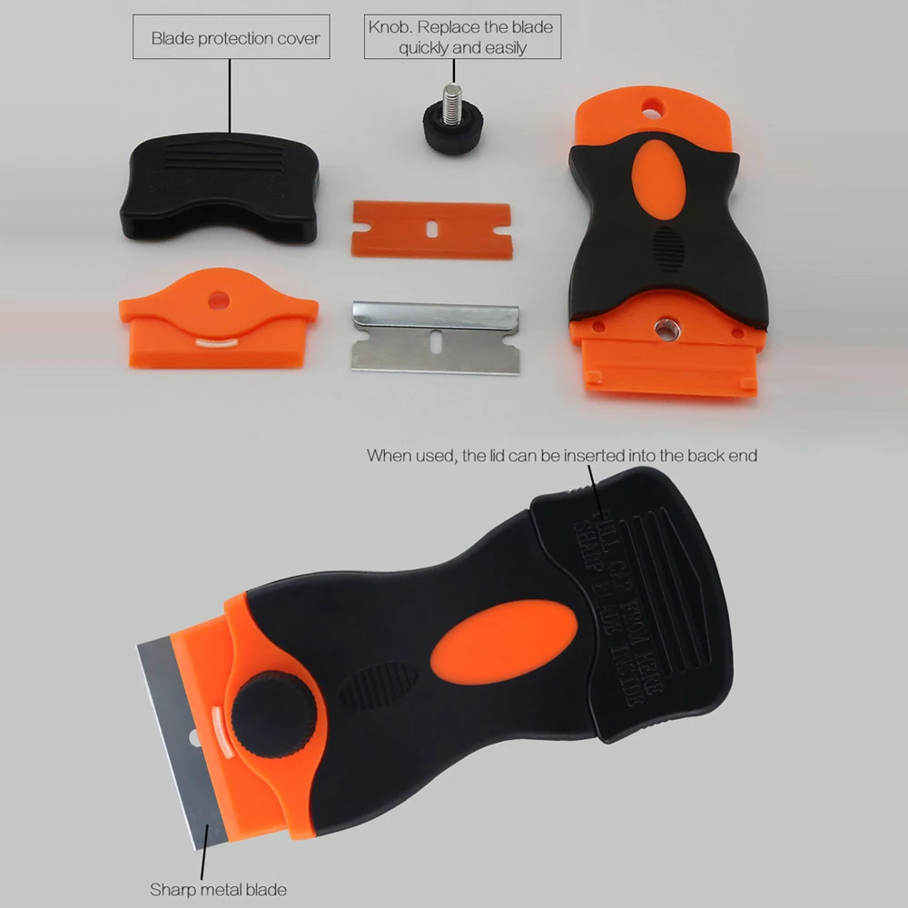 Скребок для удаления клея нож остатков клей очистки стекла ремонтный инструмент