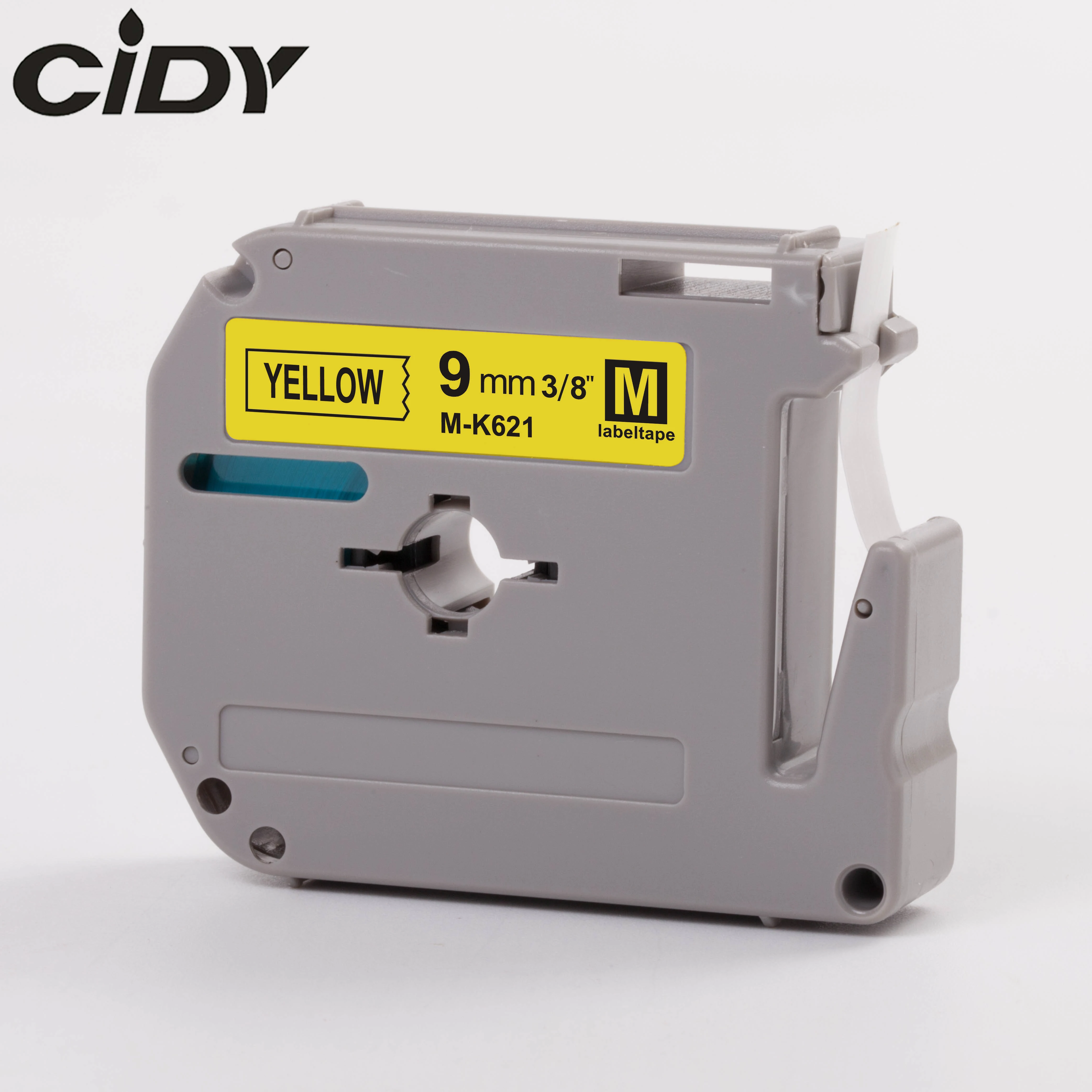 CIDY совместимый brother M K621 MK621 MK 621 черный на желтом 9 мм ламинированные сильные