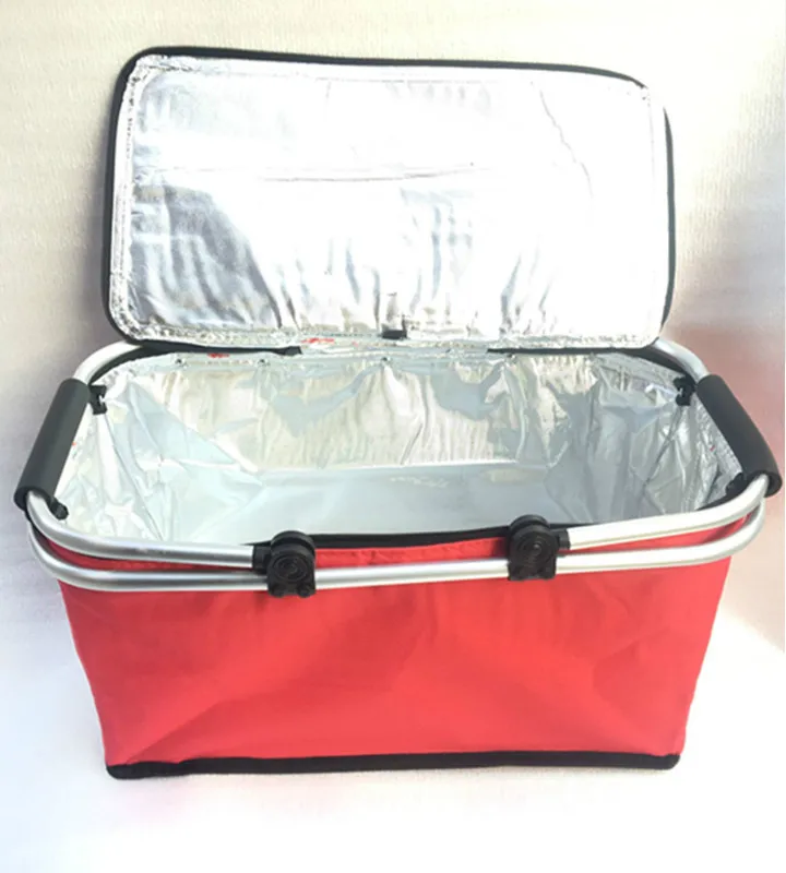 Складные сумки для пикника и кемпинга на 30 л изолированный охладитель крутая