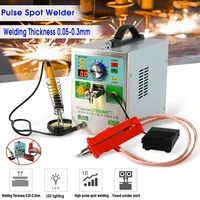 sunkko 709ad spot welder 3 2kw automatic pulse 18650 battery pack spot welding machine with soldering iron handheld welding pen