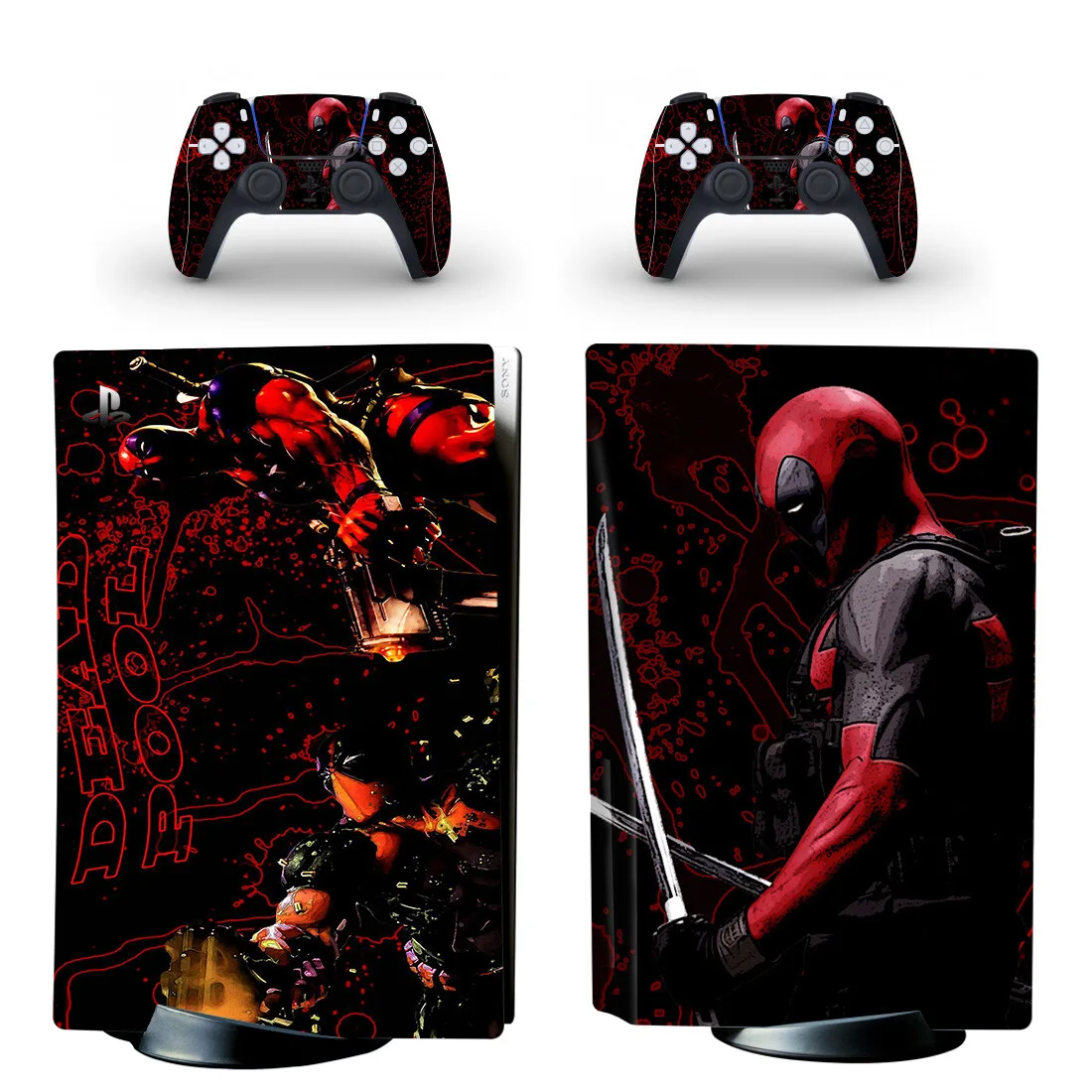 

Наклейка на диск New Hero PS5 для консоли PlayStation 5 и 2 контроллера PS5