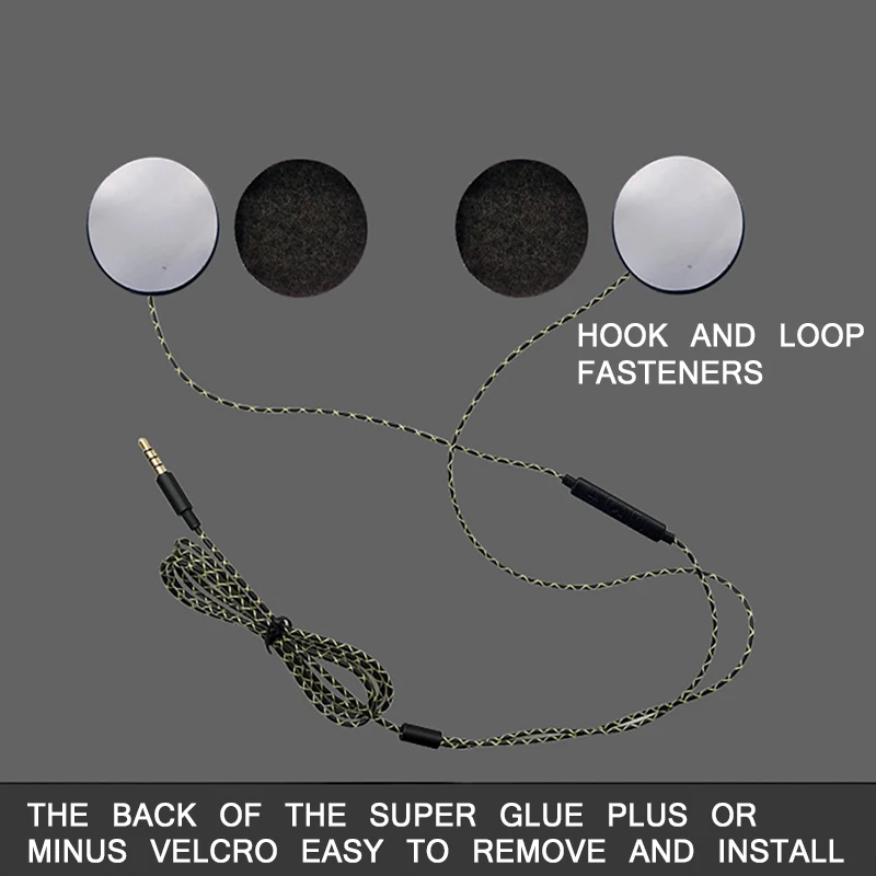 TiOODRE гарнитура для мотоциклетного шлема с разъемом 3 5 мм проводные наушники