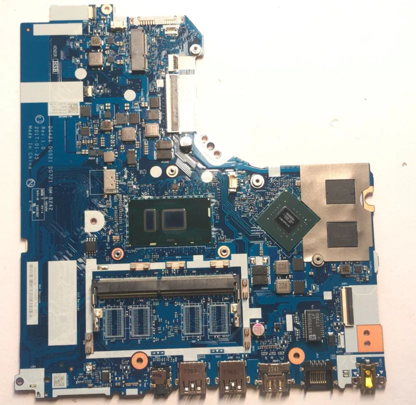 KEFUDG421 DG521 DG721 NM B242 для Lenovo 320 15IKB 15ISK ноутбук материнская плата Процессор I3 7100U GPU GTX940M