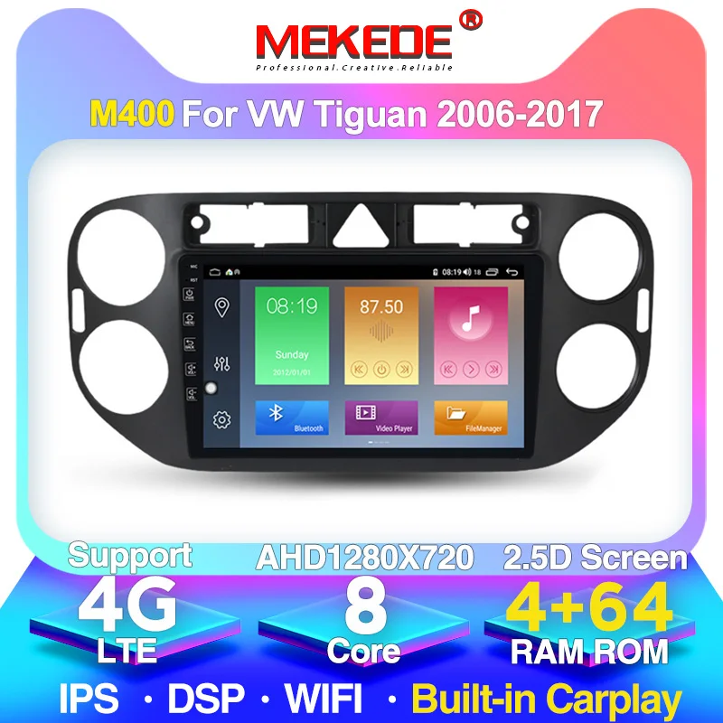 Голосовое управление 2.5D IPS Android автомобильный мультимедийный плеер Авто Радио