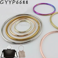 2 10 pieces 5 size 6 colors 5075100125137mm opened o ring for bags purse hanger connector diy handbags handle