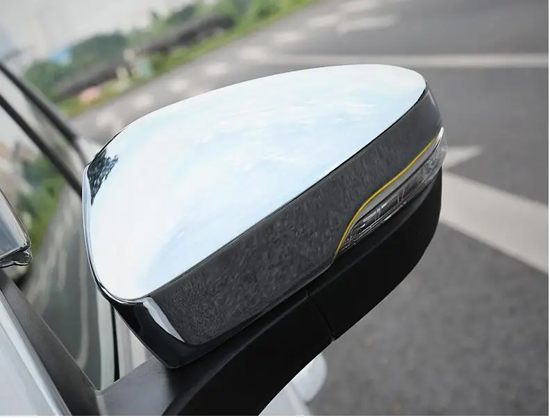 

Для Volkswagen T-ROC 2018-2020 автомобильные аксессуары внешняя зеркальная крышка отделка ABS