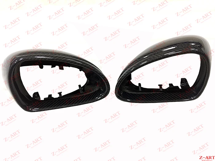 Z-ART Замена OEM из углеродного волокна зеркало крышка для Porsche 911 2013- 991 углеродного волокна зеркало корпус