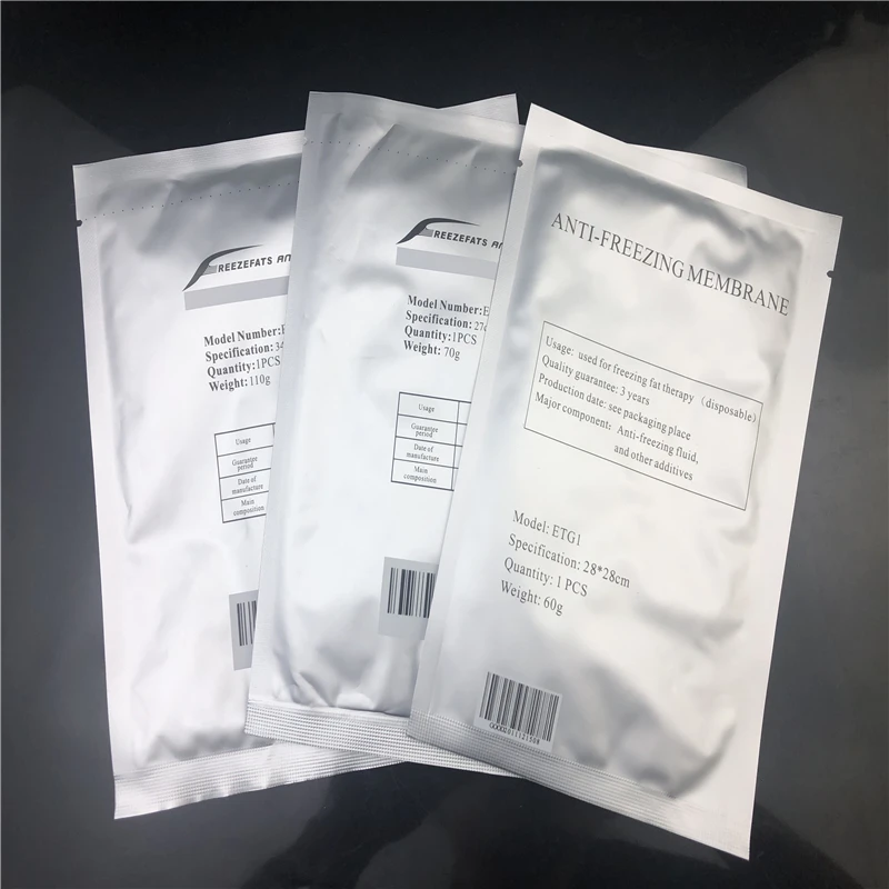 

25 PC Lowest Price! Anti freeze membrane Antifreeze membrane cryo pad for Cryolipolysis 28*28