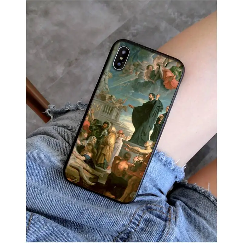 Yinuoda renaissance art Painting Phone Case for iphone 11 Pro Max X XS MAX 6 6s 7 8 plus 5 5S 5SE XR SE2020