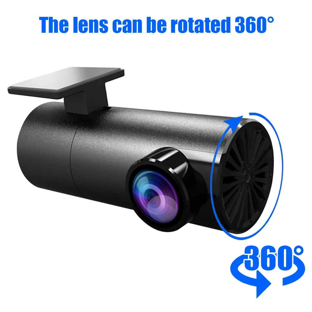 Мини Автомобильный видеорегистратор 1080P USB Dash Cam TF карта Поддержка рекордер
