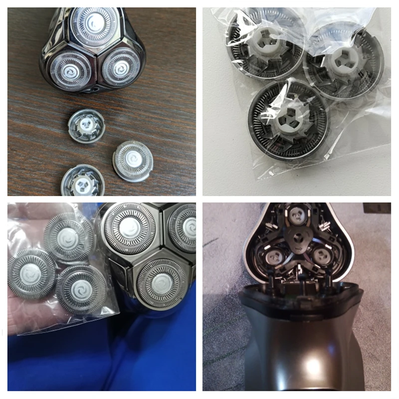 Электрическая машинка для бритья ZOZEN электробритва запасные лезвия триммера