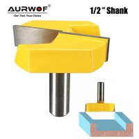 lavie 12mm 12 shank 2 14 bottom cleaning router bit straight bit wood clean milling cutter for wood woodworking bits mc03102