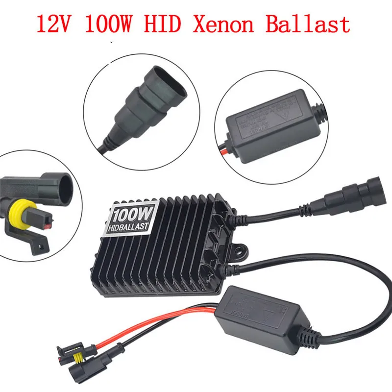 HCDLT 100 Вт HID ксеноновый балласт для фасветильник 12 В переменного тока тонкий