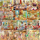 AZQSD 5D алмазов картина нового поступления сад Алмазная вышивка ручной работы распродажа пейзаж картины Стразы домашний декор